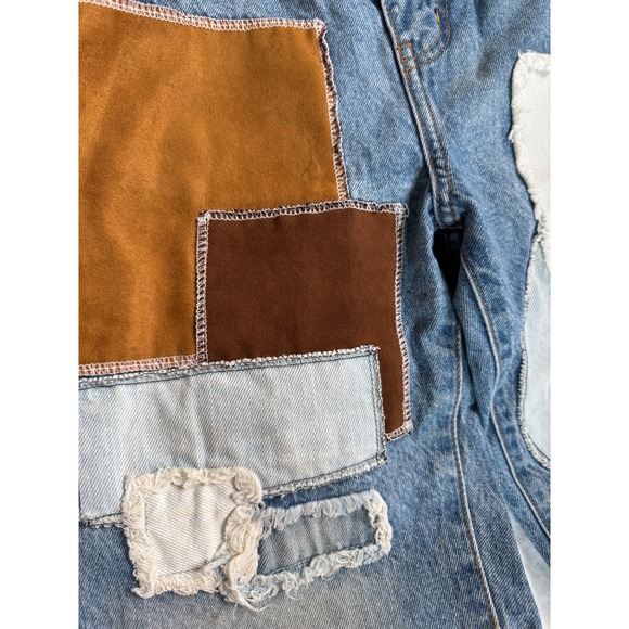 Revice Denim Patchwork Jeans pants, Size 31 US - Picture 12 of 13